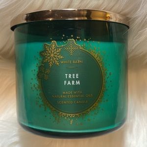 🌲”TREE FARM” holiday by BBW/WB, 3-Wick Scented Candle, 14.5 oz / 411 g, NWT base